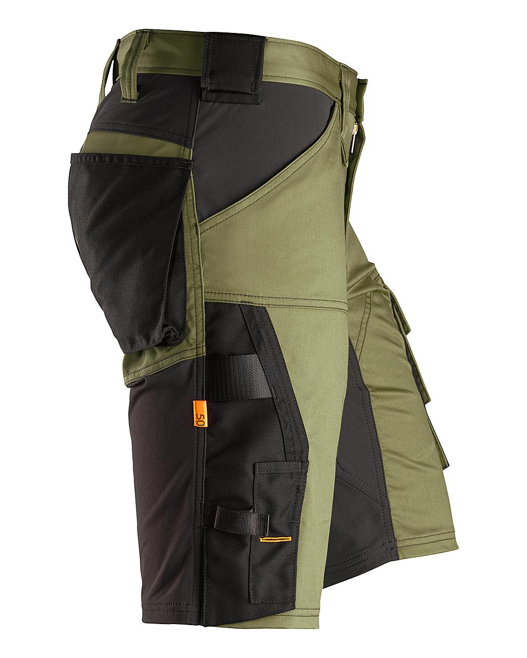 bermouda-6143-allroundwork-stretch-snickers-2ms9poas-khaki-green-black-3104